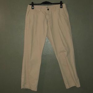 Straight Fit Khaki Pants